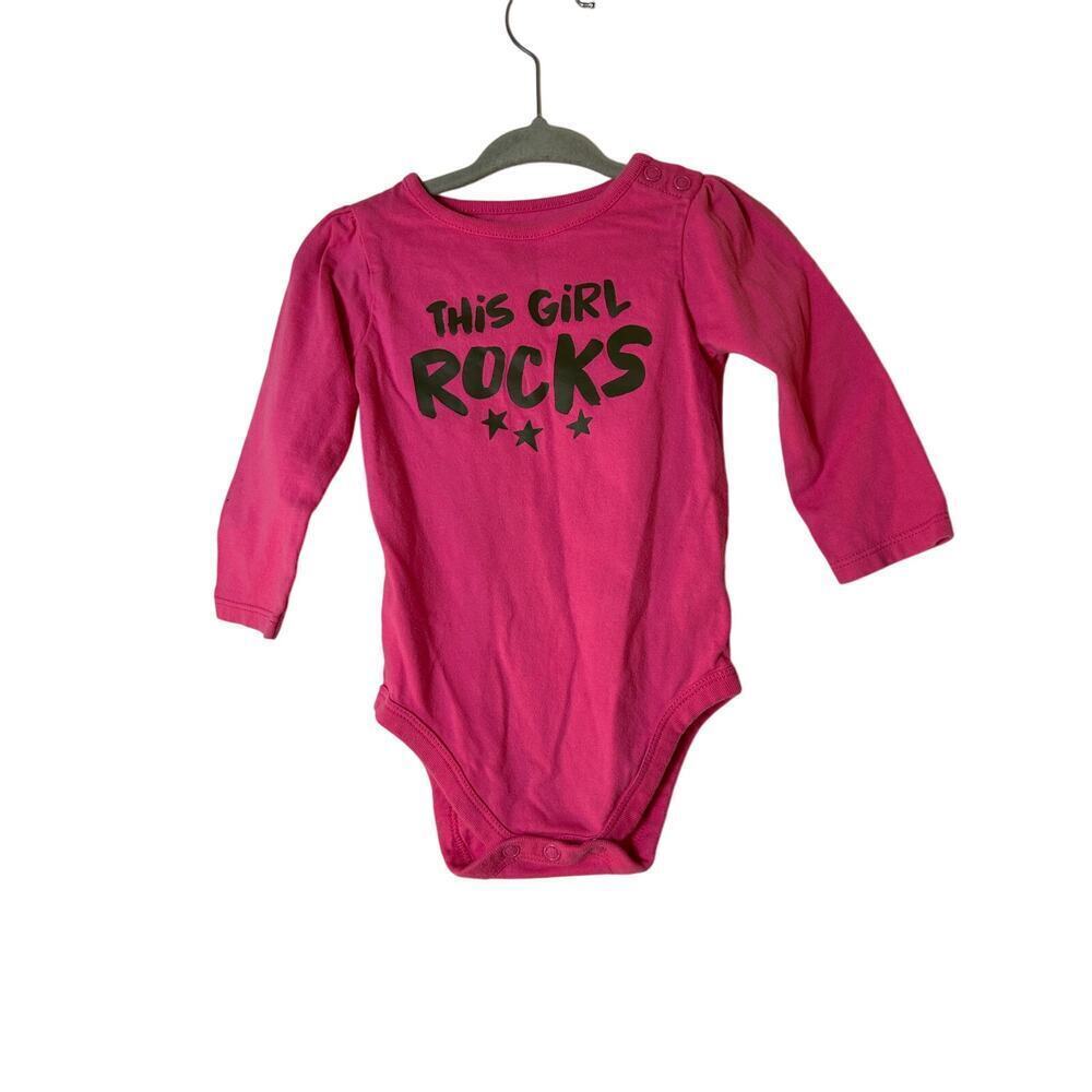 GARANIMALS Girl’s Long Sleeve Bodysuit / Size: 12 Months